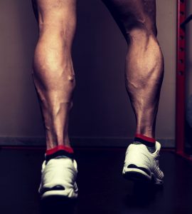 Dumbbell standing calf raise
