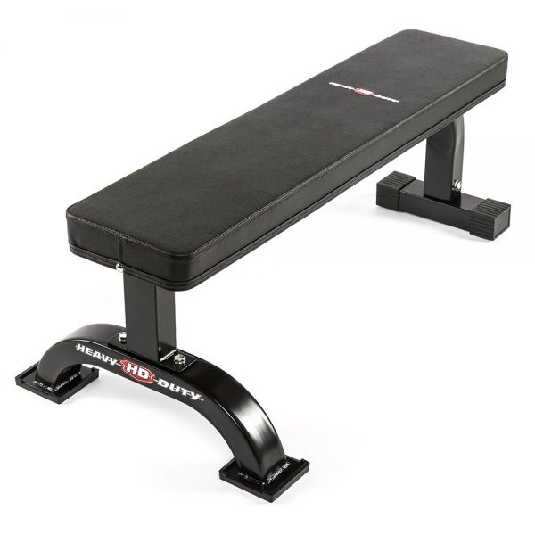 Heavy duty flat bench