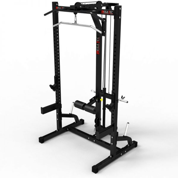 MegaTec Half Rack + Lat Pulley