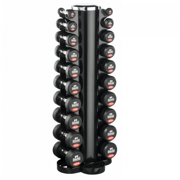 PTessentials Dumbbell Set 1 t/m 10 kg + opbergrek