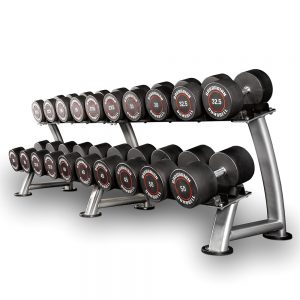 Barbarian urethaan dumbbell set 5 - 50 kg
