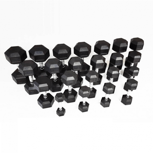 PTessentials Hexa Dumbbellset 2 t/m 40 kg